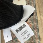 Reformation Cora Knit Ribbed Off Shoulder Midi Dress Black Size S $165 Photo 7