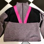 Koral Sphere Meli Anorak Colorblock Pullover Spacedye Hot Pink Purple Black sz M Photo 2