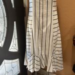 Ellison  beige striped spaghetti strap dress Photo 6
