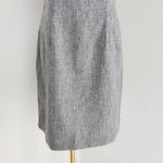 American Vintage Vintage 90s Gray Sleeveless Sheath Mini Dress Minimalist Office Wear S Photo 2
