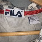 FILA NWT vintage  white embroidered sleeveless top Photo 5