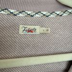 Faherty  Legend Lounge Full Zip Jacket Sweatshirt Pink Large Photo 3