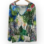 SWIMINISTA X CHRISTIAN LACROIX NWT Tropical Print Bikini and Swim Cover Up Small Green Photo 2