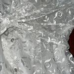 Vintage MSK White Blazer with Elegant Lace Detailing Photo 6