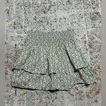VERO MODA  Multicolor Floral 2 Layer Tiered Smocked Elastic Waist skirt Medium Photo 10