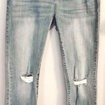 Celebrity Pink Denim Frayed Jeans Photo 2