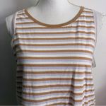 Pact • Purple Orange Soho Stripe Organic Cotton Softspun Tank Top Photo 6