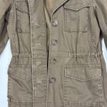 J. Crew Jacket Women S Brown Button Up Lightweight Utility Military Field Casual Photo 8