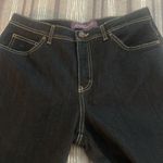 Gloria Vanderbilt  Navy Blue Denim Capri Jeans Size 10 Short EUC #3259 Photo 2