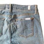 7 For All Mankind light wash distressed high waist ankle skinny s26 denim Photo 6