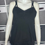 Zella  Jewel Strappy Back Workout Tank Built In Bra Size Medium Photo 0