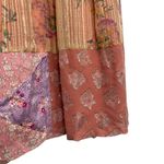 Rebecca Taylor Silk Blend Patchwork Floral Skirt Sz 0 Mini Adult MOP Button Y2K Photo 6