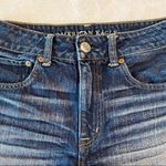 American Eagle NWOT Hi-Rise Festival Shorts Size 2 Distressed Denim Jean Shorts Photo 2