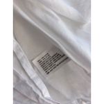 Alexis  for Target White Eyelet Sleevless Pleated Mini Dress Ruffle Summer Casual Photo 10