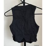 Tripp NYC  Vintage Y2K Black Pinstripe Blazer Gothcore Goth Emo Photo 1