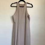 Show Me Your Mumu NEW SMYMM Chicago High Neck Gown in Show Me The Ring Crepe Photo 4