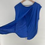 Wilfred Aritzia  Soft XXS Cap Sleeve‎ Solid Basic Open Back Crossover Tee Photo 8