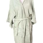 Bathen Mint Green Waffle Cotton Robe o/s Size undefined Photo 0