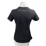 Equinox Women's Black Short Sleeve Crew Neck Knit Slim Fit Tee T Photo 1