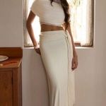 NWT DEME BY GABRIELLA Alyssa Top And Skirt Set in Off White Size Small Photo 1