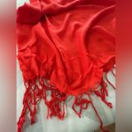 Apt. 9  Orange Wrap Scarf with Soft Texture Photo 2