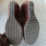 Vintage 90s Y2K Rampage Laurie Tan Brown Suede Peep Toe Wedges Sandals Shoes 7 Photo 12