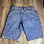 Sincerely Jules Barrel Long Blue Denim Shorts Size undefined Photo 6