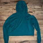 Abercrombie & Fitch green cropped hoodie Photo 4