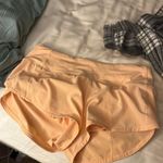 Lululemon Orange Speed Up Shorts 2.5” Photo 0