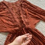 Zimmermann Zimmerman lace up 100% silk dress. Xs Photo 8