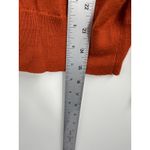 Kasha de Rodier Sweater Womens Medium Orange Crewneck Wool Acrylic Blend Knit Photo 8