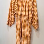 Cato yellow and white buffalo dress midi plus size 18/20 W Photo 2