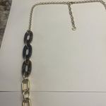 Talbots Women’s Signed  Gold Tone / Brown Faux Tortoise Costume Necklace Photo 6