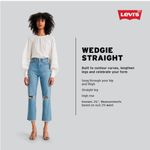 Levi's WEDGIE STRAIGHT FIT WOMEN'S JEANS Photo 3