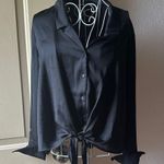 Worthington Black Button Down Shirt Photo 1