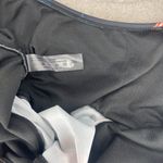 Womans Open Back Black Floral Fit Flare BOHO Stretch Top Size 2XL Photo 2