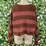 American Eagle AEO Striped Crop Sweater 363 Photo 1