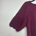 Liz Claiborne  Women's Top Size Large NWT Textured 3/4 Sleeve V-Neck Photo 1