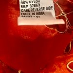 Blair Vintage Orange Blouse Top WOORD4 Photo 6