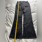 Loft NWT:  Black the slim Flared high waisted curvy jeans size 28/6 Photo 2