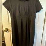 Liz Lange Black Scoop Neck (with pleats)‎ Dress Photo 0