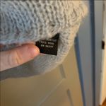 BCBGMAXAZRIA BCBG blue wool v neck oversized sweater Photo 6