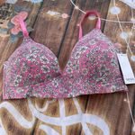 Kensie  Pink Floral Bra Photo 2