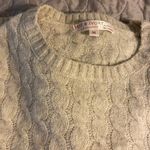 Jade & Ivory size medium knitted beige sweater $40 Photo 1