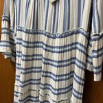 NEW Faherty Dream Cotton Gauze Vida Midi Dress Blue Baja Extra Small XS NWT Photo 7