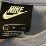 Nike Cropped Sweatshirt Women's S Oversized Pastel Purple Athleisure Athletic Photo 4