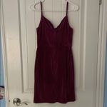 Morgan & Co. Chic Burgundy Spaghetti Strap Mini Dress Red Size undefined Photo 2