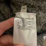 Stella McCartney  Chunky Alpaca Wool‎ Cardigan Sweater Dress Buttoned Sz 44 Grey Photo 4