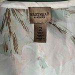 Chicos Easywear 2 Open Front Cardigan White Floral Kimono Cottagecore Romantic Size L Photo 6