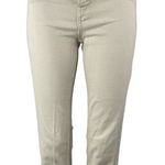 Stradivarius Women's Beige High Rise Slim Fit Skinny Denim Mom Jeans Pants Sz 2 Photo 0